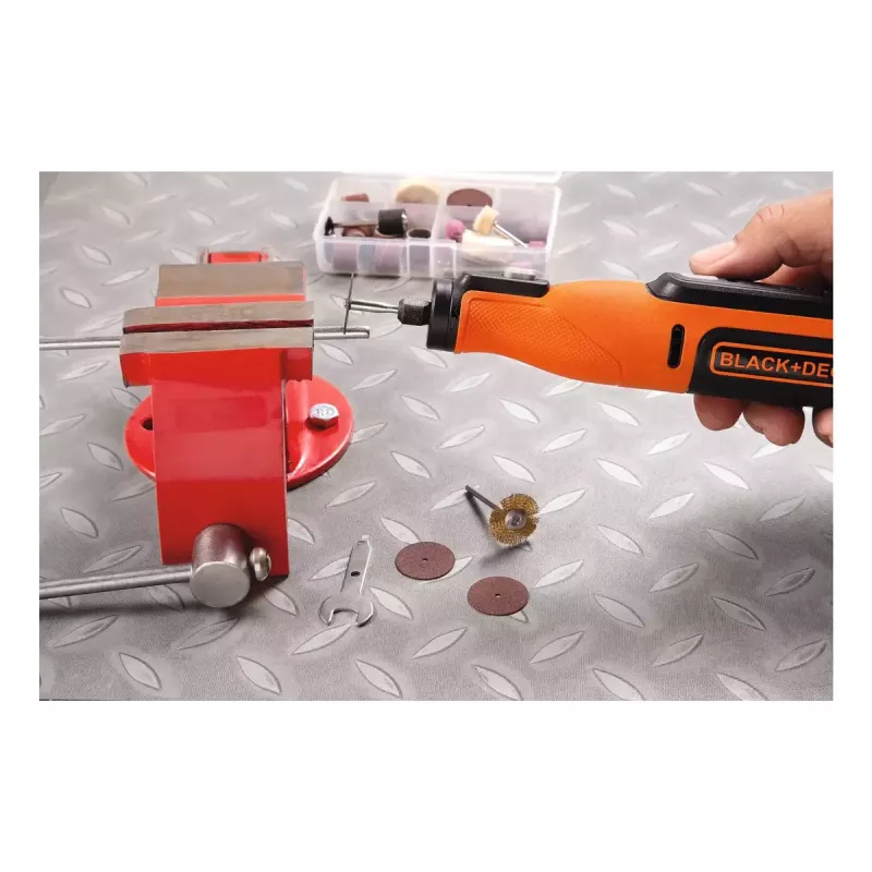 Powergraveerder Black & Decker BCRT8I-XJ – handgeleide precisiegraveerder, licht ontwerp