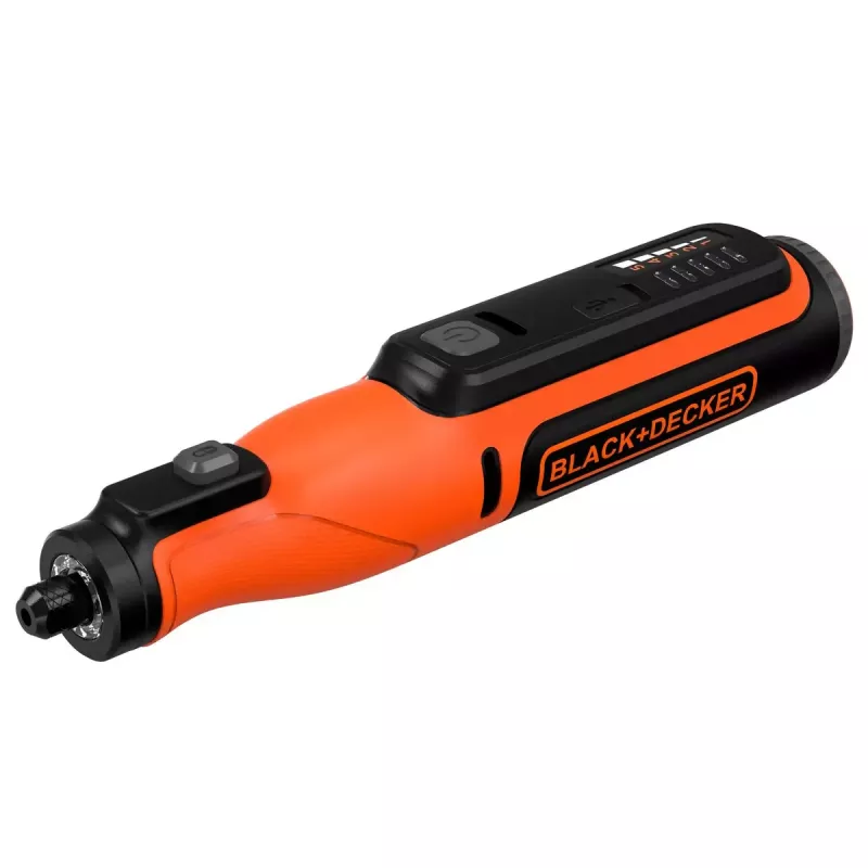 Powergraveerder Black & Decker BCRT8I-XJ – handgeleide precisiegraveerder, licht ontwerp