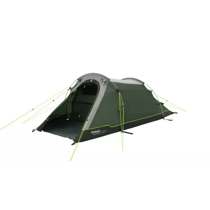 Tent Outwell Earth 2 – compacte tweepersoons campingtent, groen