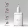 Wandlader Axagon ACU-PD30W 1x QC3.0/AFC/FCP/PD Type-C 30W wit