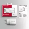 Axagon ACU-QC18W QC3.0 1xUITGANG wandlader 18W