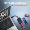 Axagon ADM2-CM USB-C adapter M.2 NVMe SATA 10Gbps zwart
