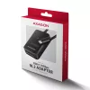 Axagon ADM2-CM USB-C adapter M.2 NVMe SATA 10Gbps zwart