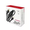 Axagon ADR-210B actieve verbindings-/repeaterkabel USB 2.0 A-stekker naar B-stekker, 10 m
