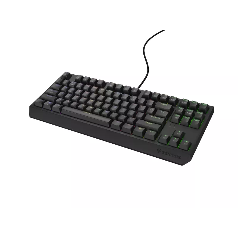 Genesis Thor 230 TKL bedraad mechanisch gamingtoetsenbord, US, zwart, Outemu Red