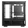 DeepCool CH690 Digital R-CH690-BKNNA0D-G-1 Mid Tower pc-behuizing, ATX/micro-ATX/Mini-ITX, 2x gehard glas, 1x 3,5 inch + 3x 2,5 inch schijfbays, 8 uitbreidingssleuven, zonder voeding, zwart