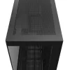 DeepCool CH690 Digital R-CH690-BKNNA0D-G-1 Mid Tower pc-behuizing, ATX/micro-ATX/Mini-ITX, 2x gehard glas, 1x 3,5 inch + 3x 2,5 inch schijfbays, 8 uitbreidingssleuven, zonder voeding, zwart