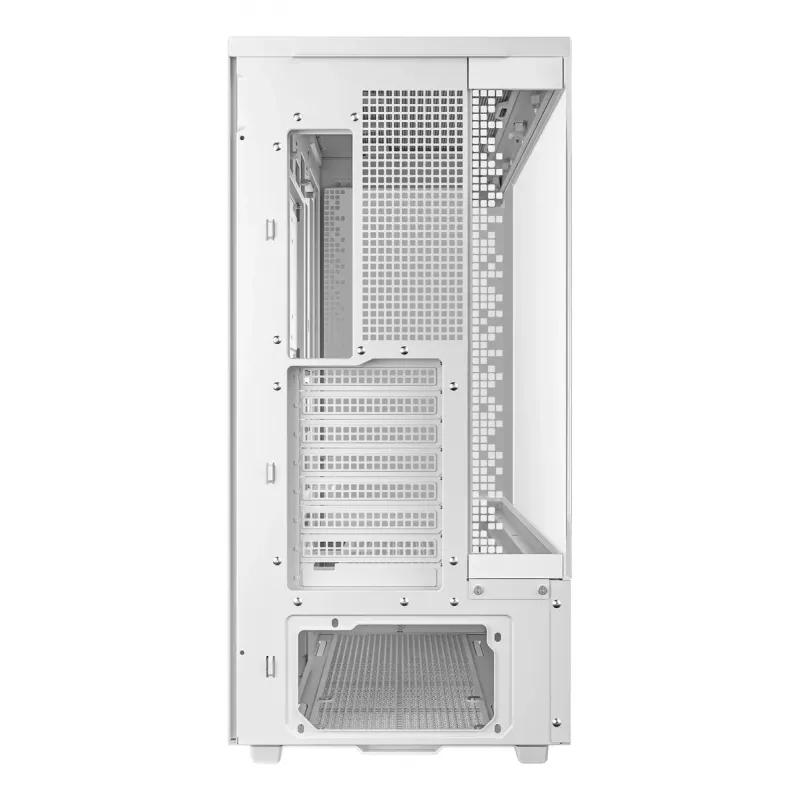 DeepCool CH690 Digital WH R-CH690-WHNNA0D-G-1 Mid Tower pc-behuizing, ATX/micro-ATX/Mini-ITX, 2x gehard glas, 1x 3,5 inch + 3x 2,5 inch schijfbays, 8 uitbreidingssleuven, zonder voeding, wit