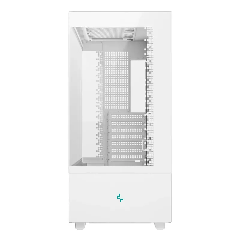 DeepCool CH690 Digital WH R-CH690-WHNNA0D-G-1 Mid Tower pc-behuizing, ATX/micro-ATX/Mini-ITX, 2x gehard glas, 1x 3,5 inch + 3x 2,5 inch schijfbays, 8 uitbreidingssleuven, zonder voeding, wit