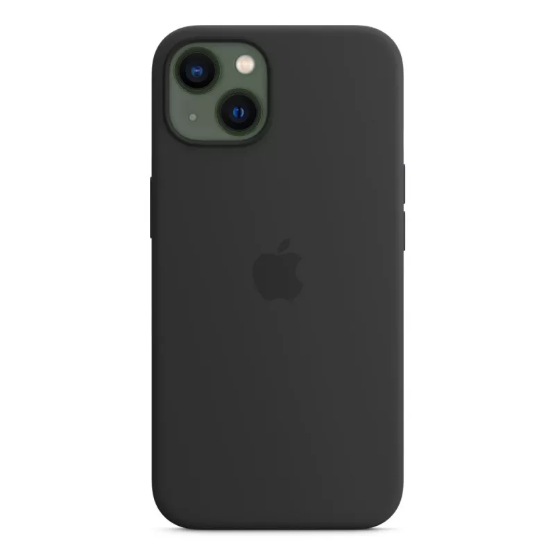 APPLE iPhone 13 siliconen hoesje met MagSafe - middernacht