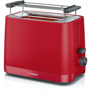 Bosch TAT3M124 toaster 2 sneetjes 950 W rood