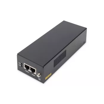 DIGITUS Gigabit Ethernet PoE++-injector, 802.3bt power pins: 4/5(+),7/8(-) en 3/6(+), 1/2(-), 85W