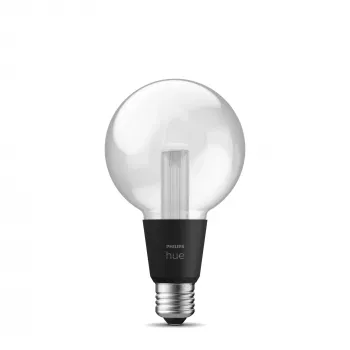 Slimme lamp Philips Hue White and Colour Ambience G95 E27, 6,8 W, Bluetooth/Zigbee, transparant