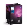 Slimme lamp Philips Hue White and Colour Ambience G95 E27, 6,8 W, Bluetooth/Zigbee, transparant
