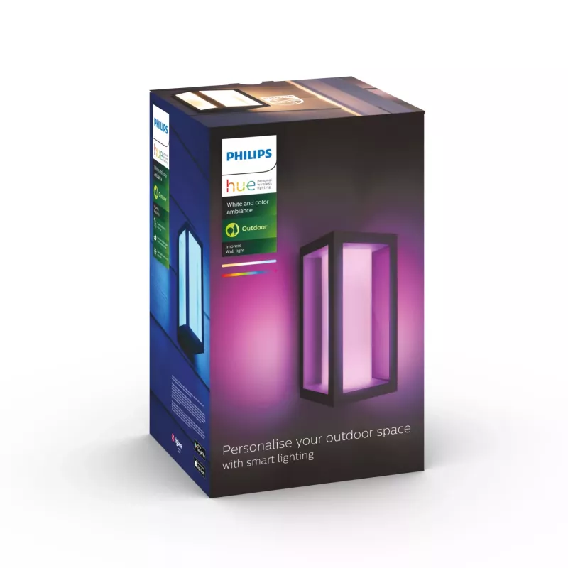 Philips Hue White and colour ambience Impress buitenwandlamp
