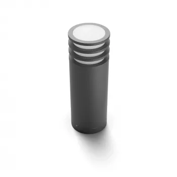 Philips Hue White Lucca buitenstaande lamp, slimme staande/paallamp, Bluetooth/Zigbee, antraciet, LED, aluminium, E27