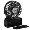 Tafelventilator Adler AD 7336 – opvouwbare miniventilator, 6,5 cm diameter, 1 snelheid, zwart