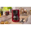 Filterkoffiezetapparaat Bosch TKA2M114 — 1,25 l waterreservoir, 15 kopjes, rood