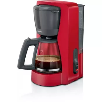 Filterkoffiezetapparaat Bosch TKA2M114 — 1,25 l waterreservoir, 15 kopjes, rood