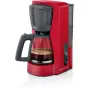 Filterkoffiezetapparaat Bosch TKA2M114 — 1,25 l waterreservoir, 15 kopjes, rood