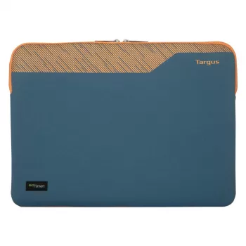 Sleeve-hoes TARGUS Pulse II EcoSmart voor 40,6 cm (16 inch) laptops, neopreen, blauw/oranje