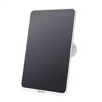 Zonnepaneel Reolink SP3-W 12W 6V USB-C IP65 buiten, 360° horizontaal, 90° verticaal, 4 m kabel, technopolymeer, wit