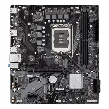 GIGABYTE H610M D3W DDR4 moederbord - ondersteunt Intel Core CPU's van de 14e generatie, 5+1+1 fasen VRM, tot 3200 MHz DDR4, 1x PCIe 3.0 M.2, 1 GbE LAN, USB 3.2 Gen 1