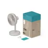 Statiefventilator Duux Rize Flex 21 cm, 4 snelheden, oscillatie, 10 W, greige