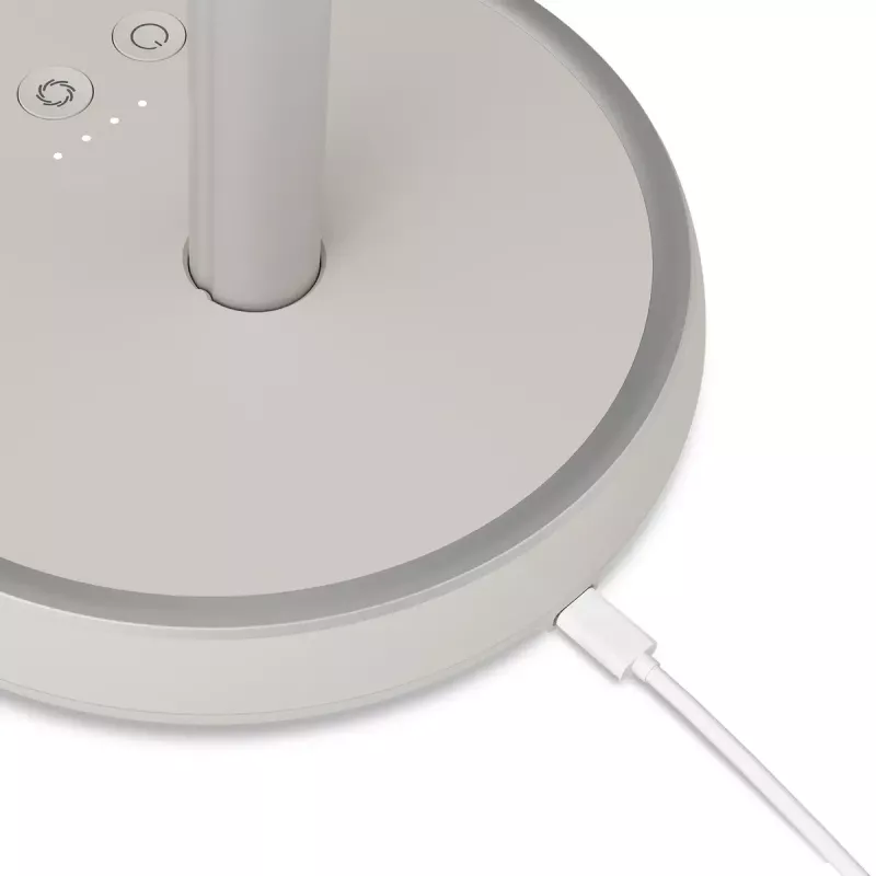 Statiefventilator Duux Rize Flex 21 cm, 4 snelheden, oscillatie, 10 W, greige