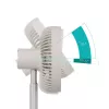 Statiefventilator Duux Rize Flex 21 cm, 4 snelheden, oscillatie, 10 W, greige