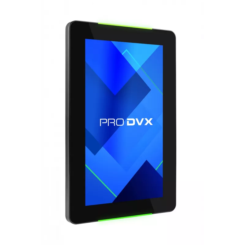 ProDVX APPC-7XPL Android-paneel-pc, 7 inch (17,8 cm) touchscreen, 1024x600, 4 GB, Android 12, wifi, VESA 75x75, zwart