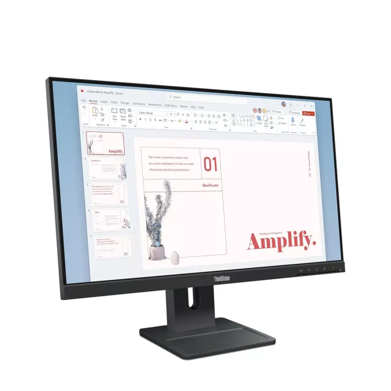 Monitor Lenovo ThinkVision E24-40 23,8 inch LCD Full HD 1920 x 1080
