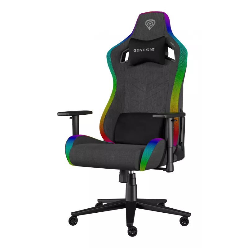 PC-gamingstoel GENESIS TRIT 660 gevoerde zitting max. gewicht 150 kg