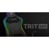 PC-gamingstoel GENESIS TRIT 660 gevoerde zitting max. gewicht 150 kg