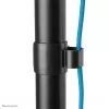 Op bureau gemonteerde zit-sta-werkstation Neomounts DS90-325BL1 9 kg hoogteverstelling