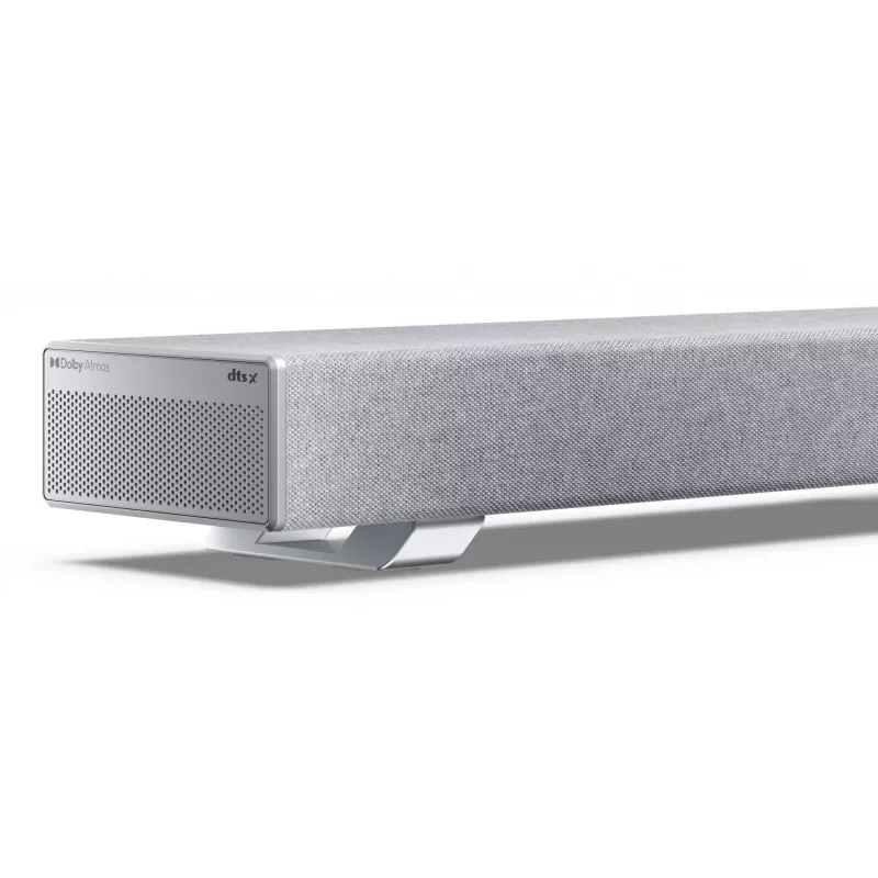 Sharp HT-SBW53121(SL) 3.1.2 Dolby Atmos/DTS:X soundbar met draadloze subwoofer, 550 W, Bluetooth, zilver
