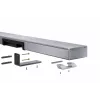 Sharp HT-SBW53121(SL) 3.1.2 Dolby Atmos/DTS:X soundbar met draadloze subwoofer, 550 W, Bluetooth, zilver