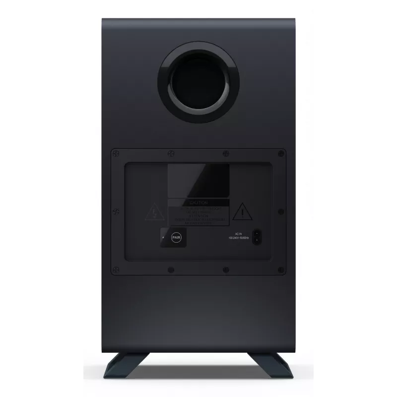 Sharp HT-SBW55121(BK) 5.1.2 Dolby Atmos/DTS:X soundbar met draadloze subwoofer, 650 W, Bluetooth, zwart
