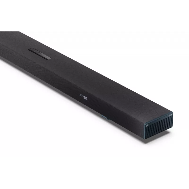 Sharp HT-SBW55121(BK) 5.1.2 Dolby Atmos/DTS:X soundbar met draadloze subwoofer, 650 W, Bluetooth, zwart