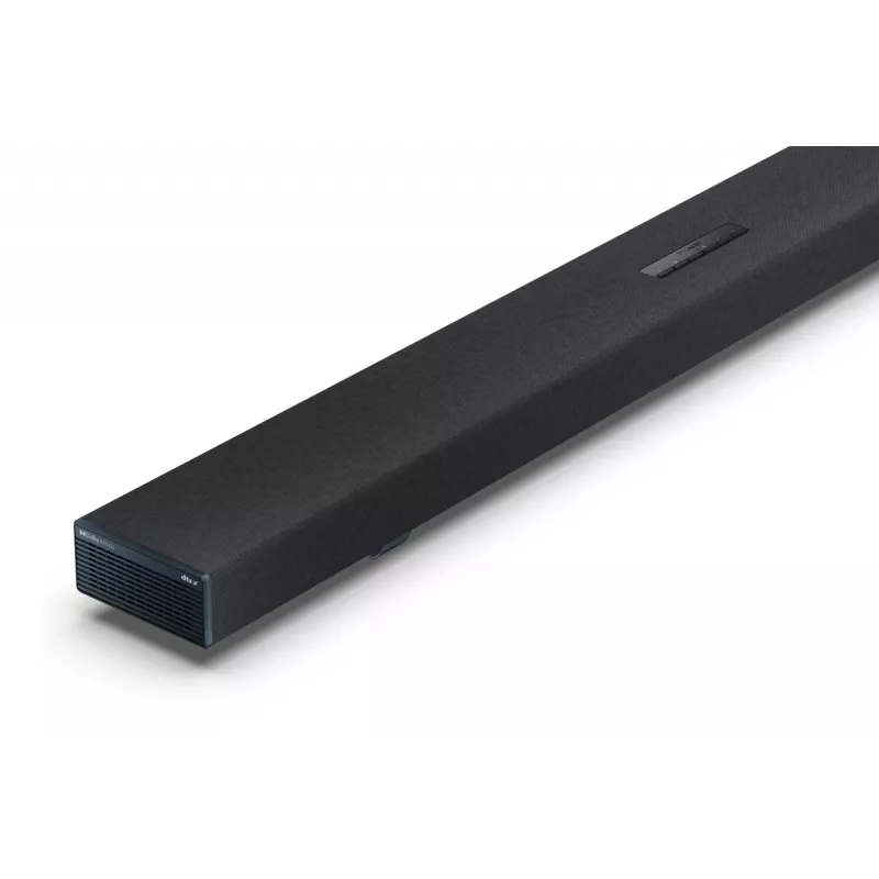 Sharp HT-SBW55121(BK) 5.1.2 Dolby Atmos/DTS:X soundbar met draadloze subwoofer, 650 W, Bluetooth, zwart