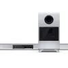 Sharp HT-SBW55121(SL) 5.1.2 Dolby Atmos/DTS:X soundbar met draadloze subwoofer, 650 W, Bluetooth, zilver