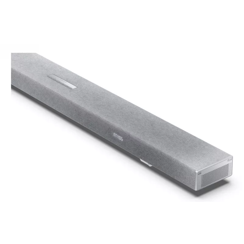Sharp HT-SBW55121(SL) 5.1.2 Dolby Atmos/DTS:X soundbar met draadloze subwoofer, 650 W, Bluetooth, zilver