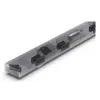 Sharp HT-SBW55121(SL) 5.1.2 Dolby Atmos/DTS:X soundbar met draadloze subwoofer, 650 W, Bluetooth, zilver
