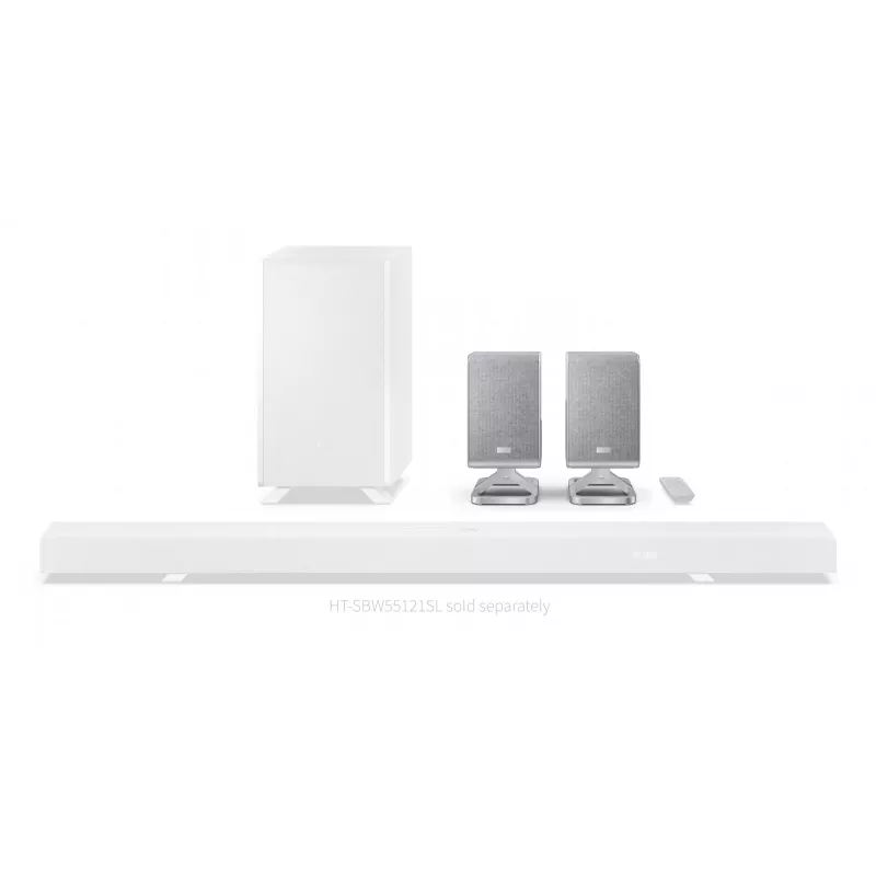 Sharp HT-SPR52021(SL) Luidspreker Zilver Draadloos 66 W