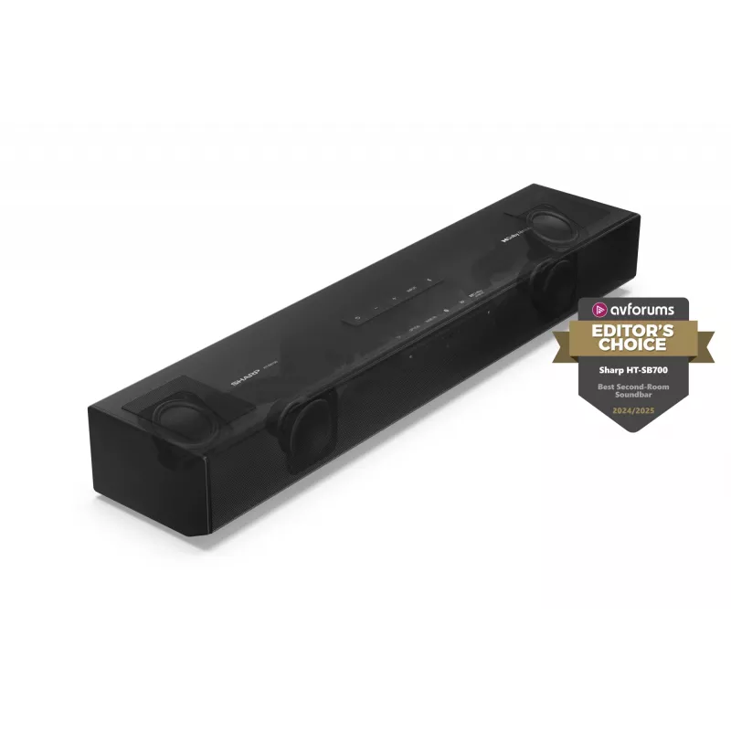 Sharp HT-SB700 Soundbar Luidspreker Zwart 2.0.2 kanalen 140 W