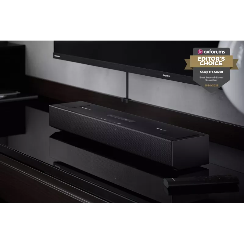 Sharp HT-SB700 Soundbar Luidspreker Zwart 2.0.2 kanalen 140 W