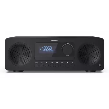 Home-audio microsysteem Sharp XL-B720D 30 W, 2-weg luidspreker, DAB/DAB+/FM, optische disc-speler, zwart