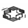 Wandmontage-rack Lanberg WFFA-5604-10B