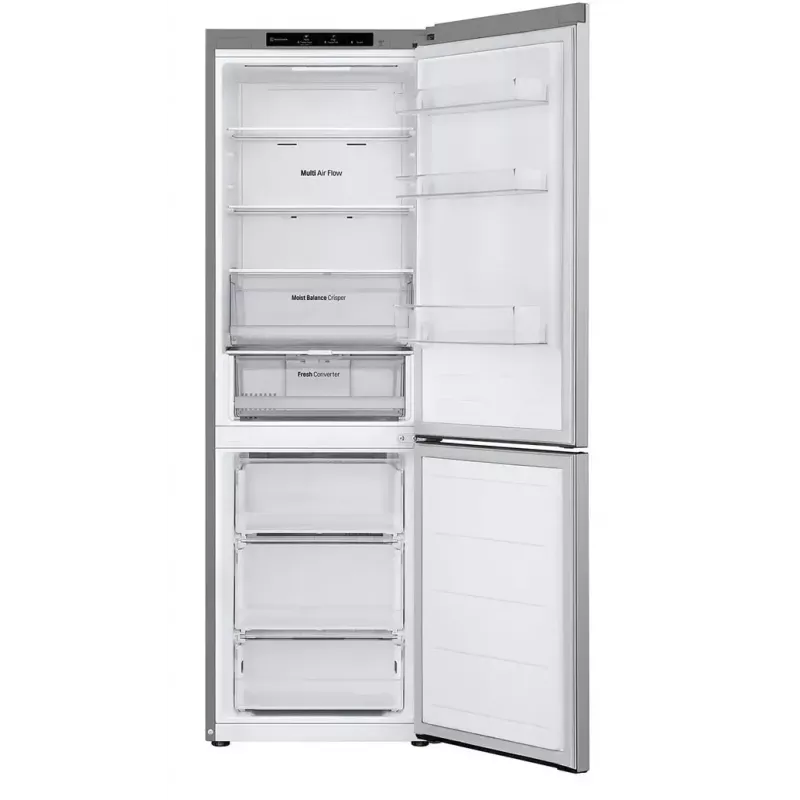 LG GBV3100EPY koel-vriescombinatie vrijstaand 344 L E zilver