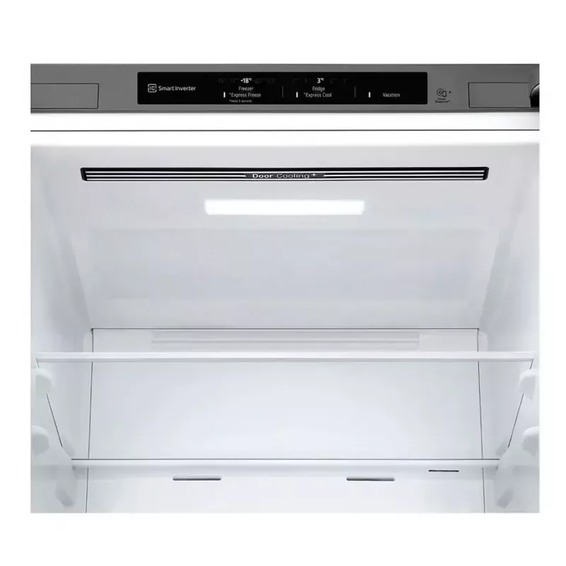 LG GBV3100EPY koel-vriescombinatie vrijstaand 344 L E zilver